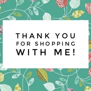 Thank You 4 Shopping w/ me!